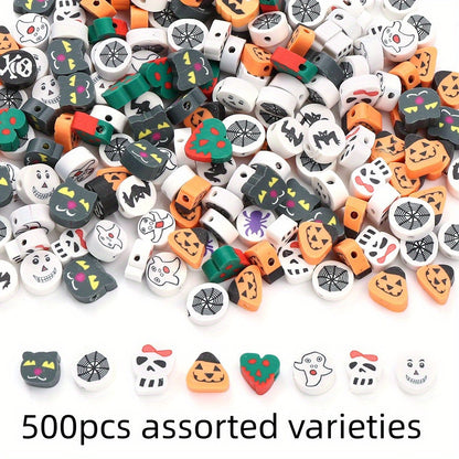 Christmas Polymer Clay Beads