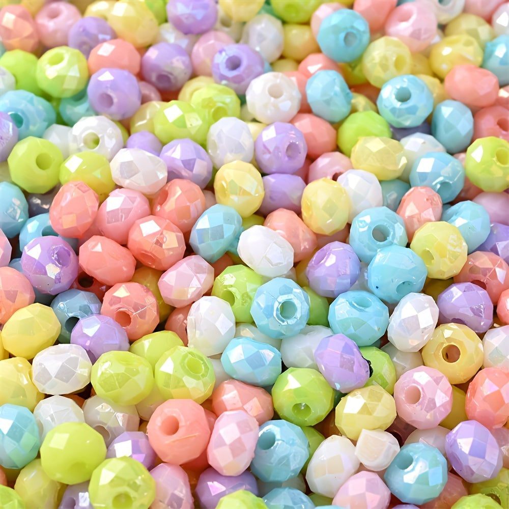 Gradient Shiny Mushroom Flatback Beads