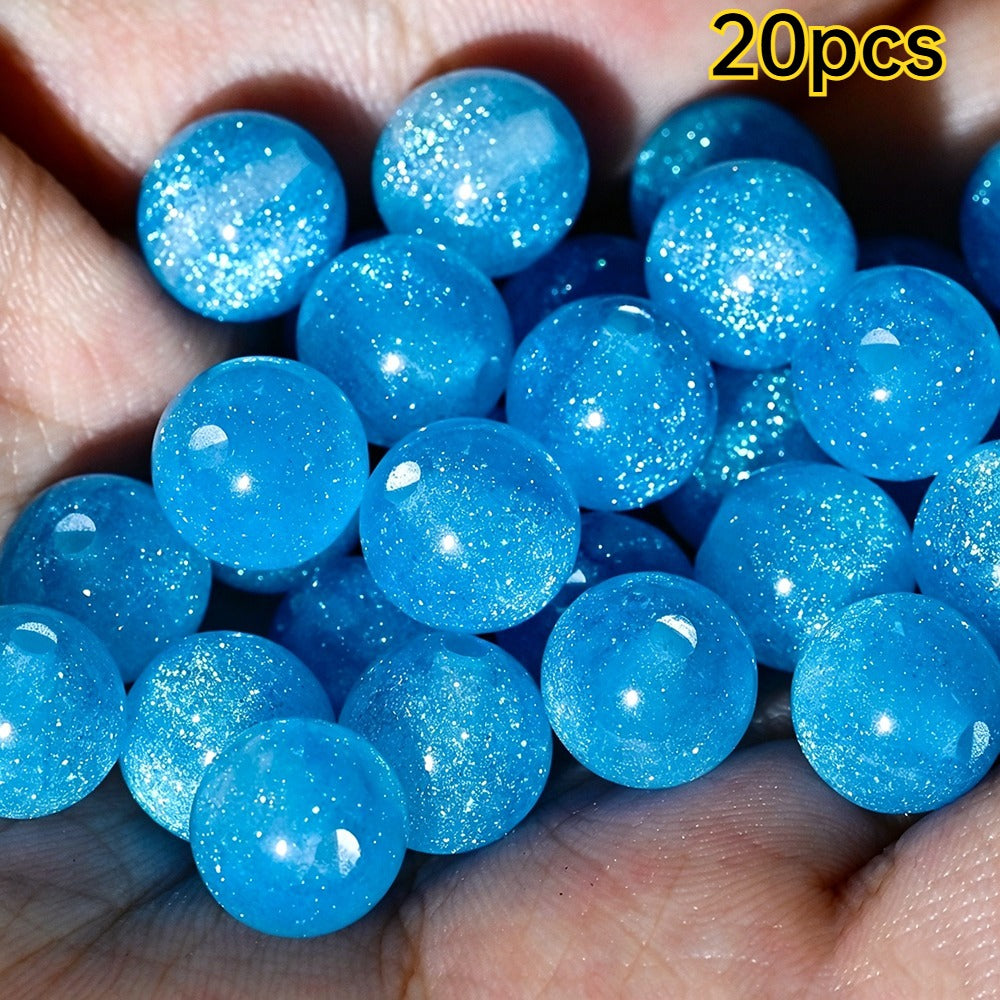 Starry Sky Glitter Beads