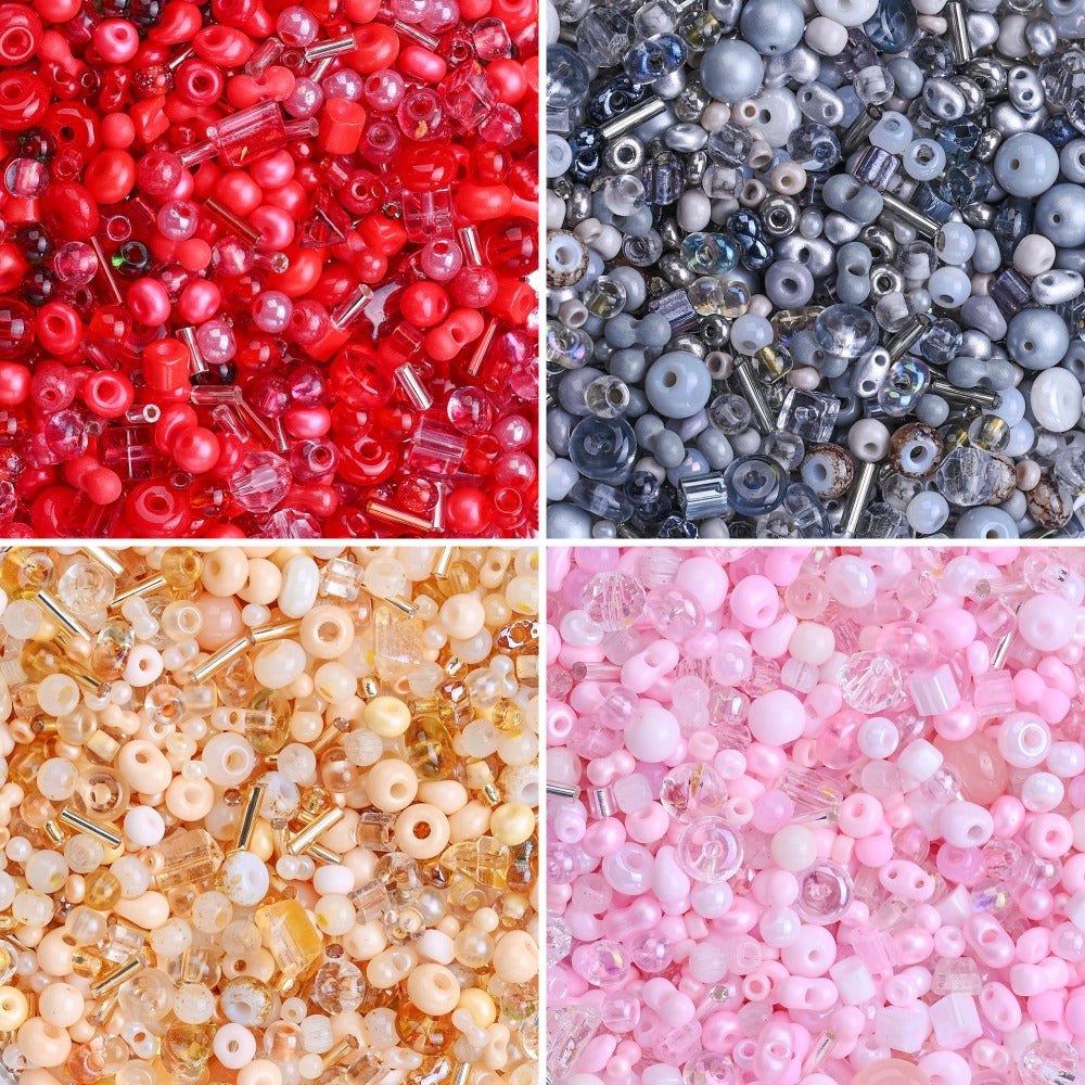 20g/bag Irregular Glass Seed Beads