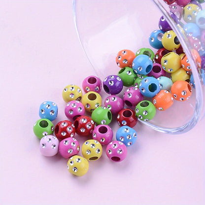 Shiny Acrylic Assorted Jewelry Beads