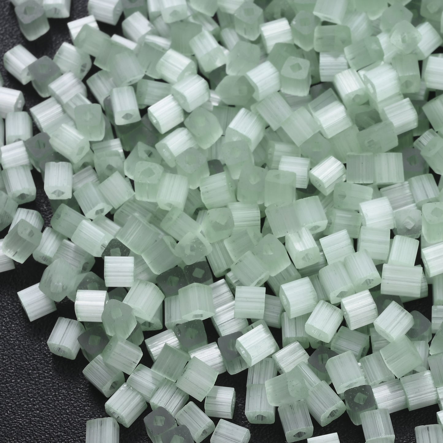 200Pcs Square Glass Beads For Jewelry Making 4MM Seed Beads & Beads Assortments DIY Handmade Bracelet Necklace Crafts Accessories