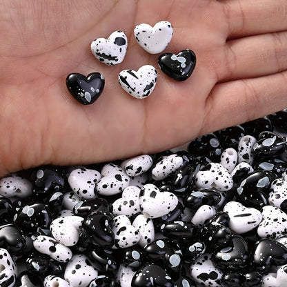 16mm Super Sparkle Glitter AB Mix Color Round Acrylic Beads