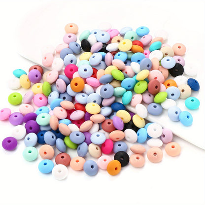 Colorful Acrylic Round Spacer Beads