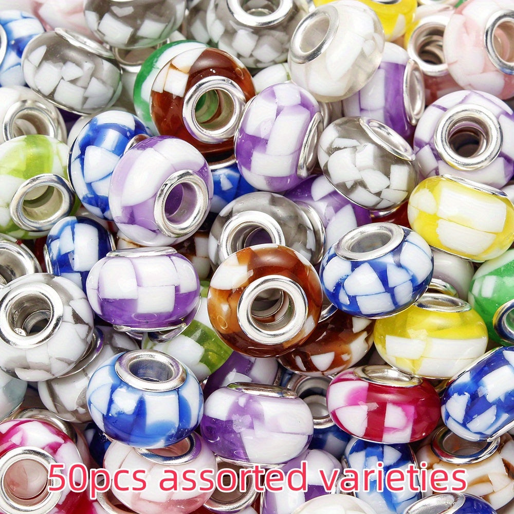 Retro Double-Sided Receptacle Connector Spacer Beads