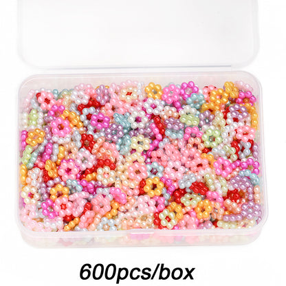 6x8mm AB Artificial Crystal Tube Spacer Beads