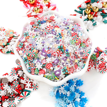 Christmas Soft Clay Beads