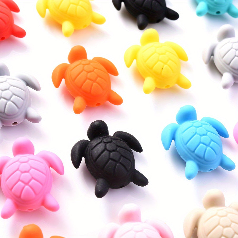 Turtle Silicone Focal Beads