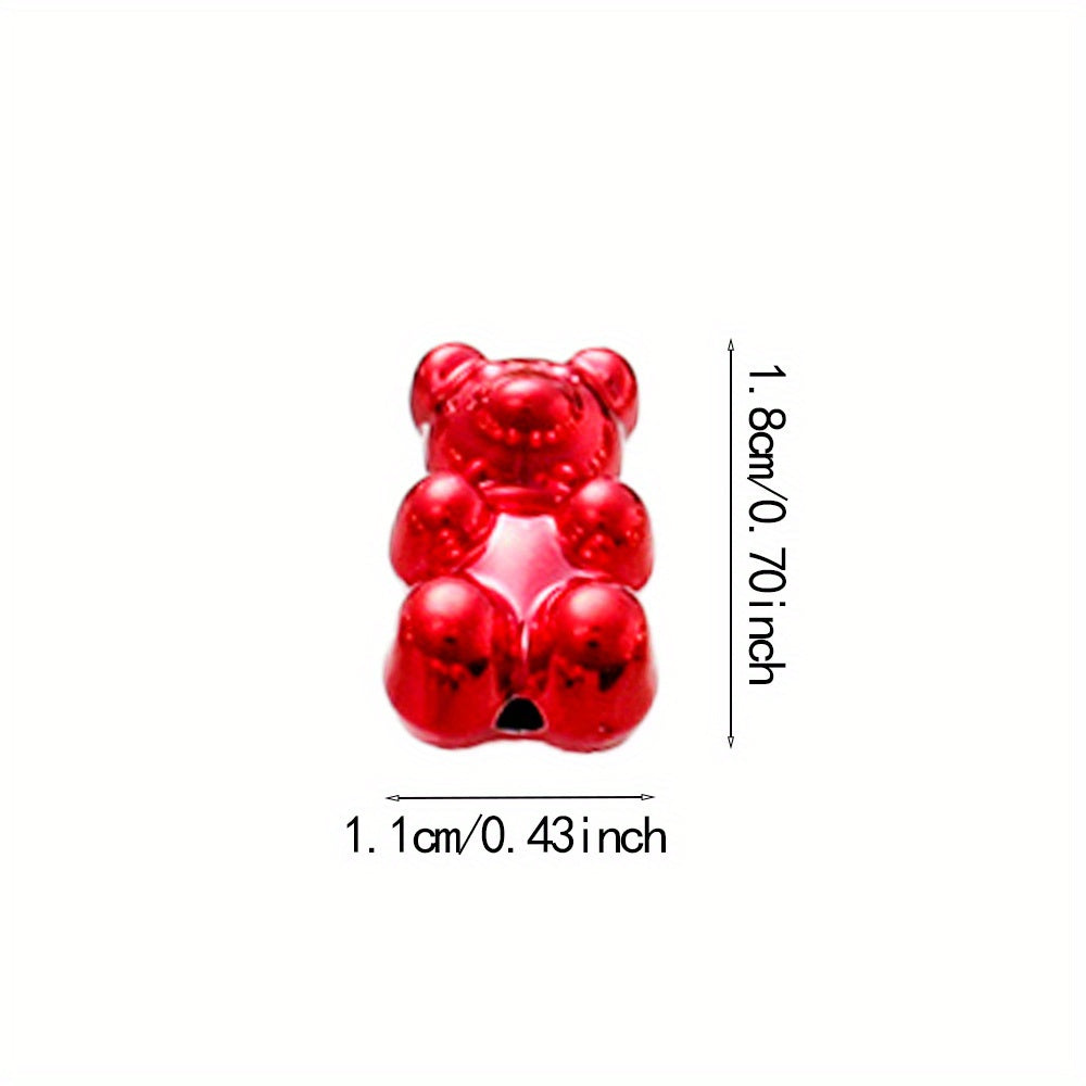11×18mm Gummy Bear Acrylic Beads