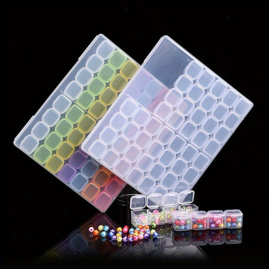 56 Grids Adjustable Plastic Storage Box