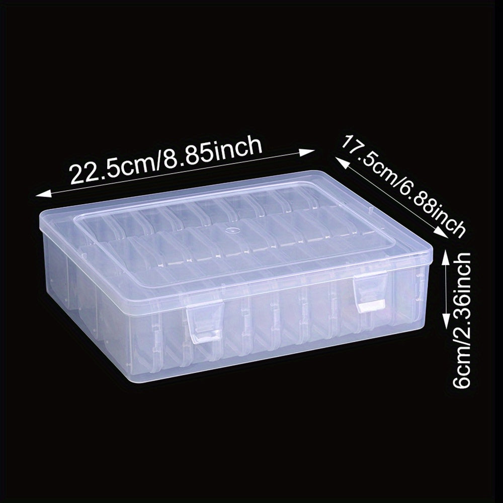 Transparent Beads Storage Box Set