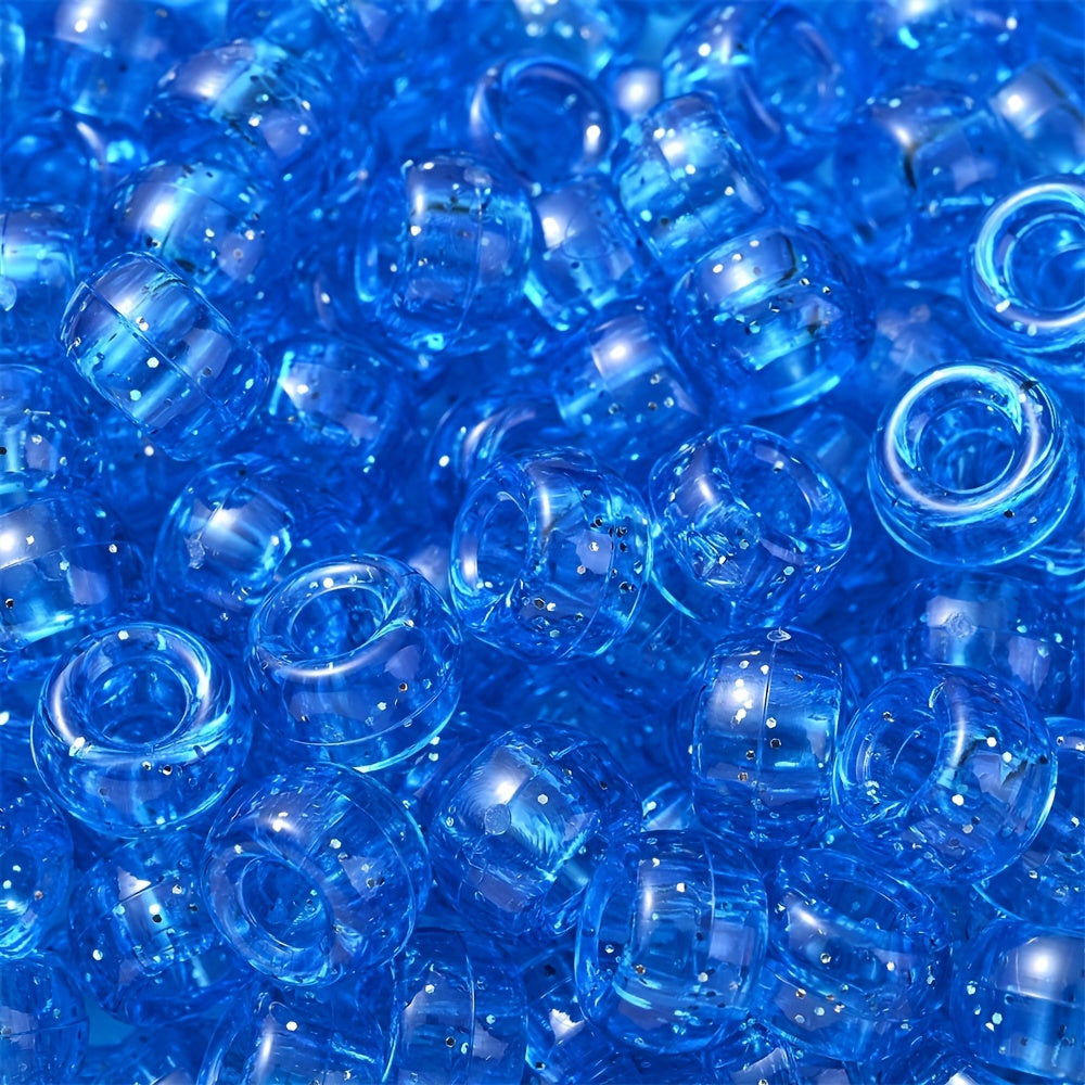 Rainbow Color Gradient Faceted Glass Beads