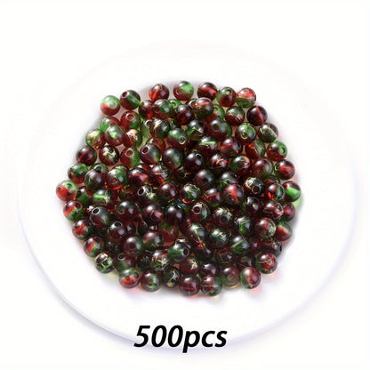 Blue Stone Round Spacer Beads