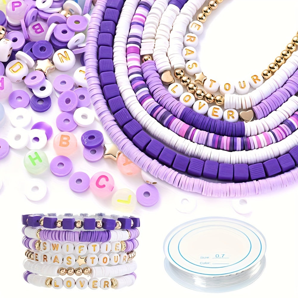 Mixed Clay Acrylic CCB Beads Set