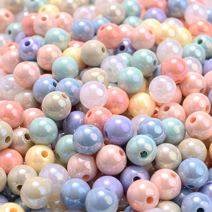 Mix Color Acrylic Star Loose Spacer Beads