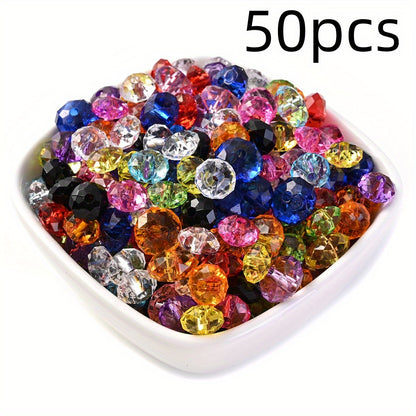 3x6mm Mini Clear Gradient Lily of the Valley Wind Chime Spacer Beads Assortment