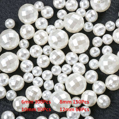 600pcs Acrylic Spherical Beads