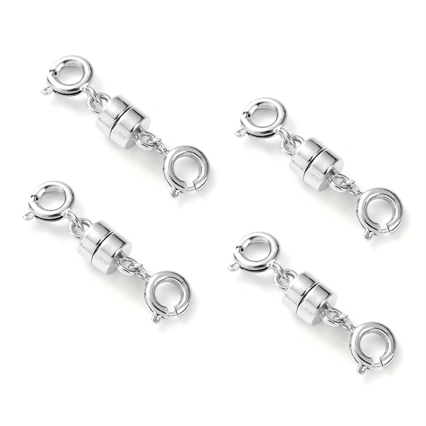 4pcs Magnetic Buckle with Lobster Clasp Connectors