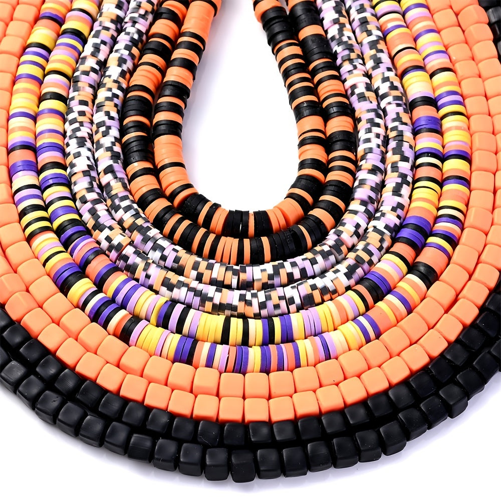 Halloween Clay Beads Strands