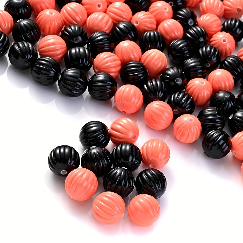 Halloween Pumpkin Loose Spacer Beads
