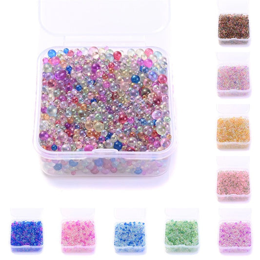 3000pcs/Box Colorful Glass Rice Seed Beads Set