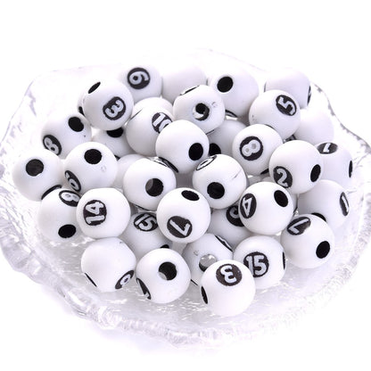 50pcs 39 Styles Mixed Sports Ball Beads