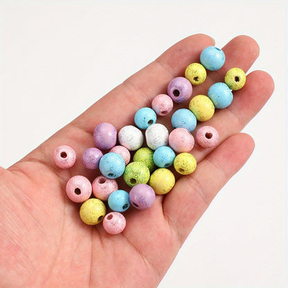 Mix Color Wooden Round Spacer Beads