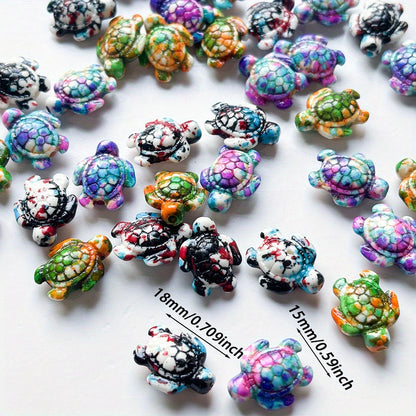 Sea Turtle Gradient Spacer Beads