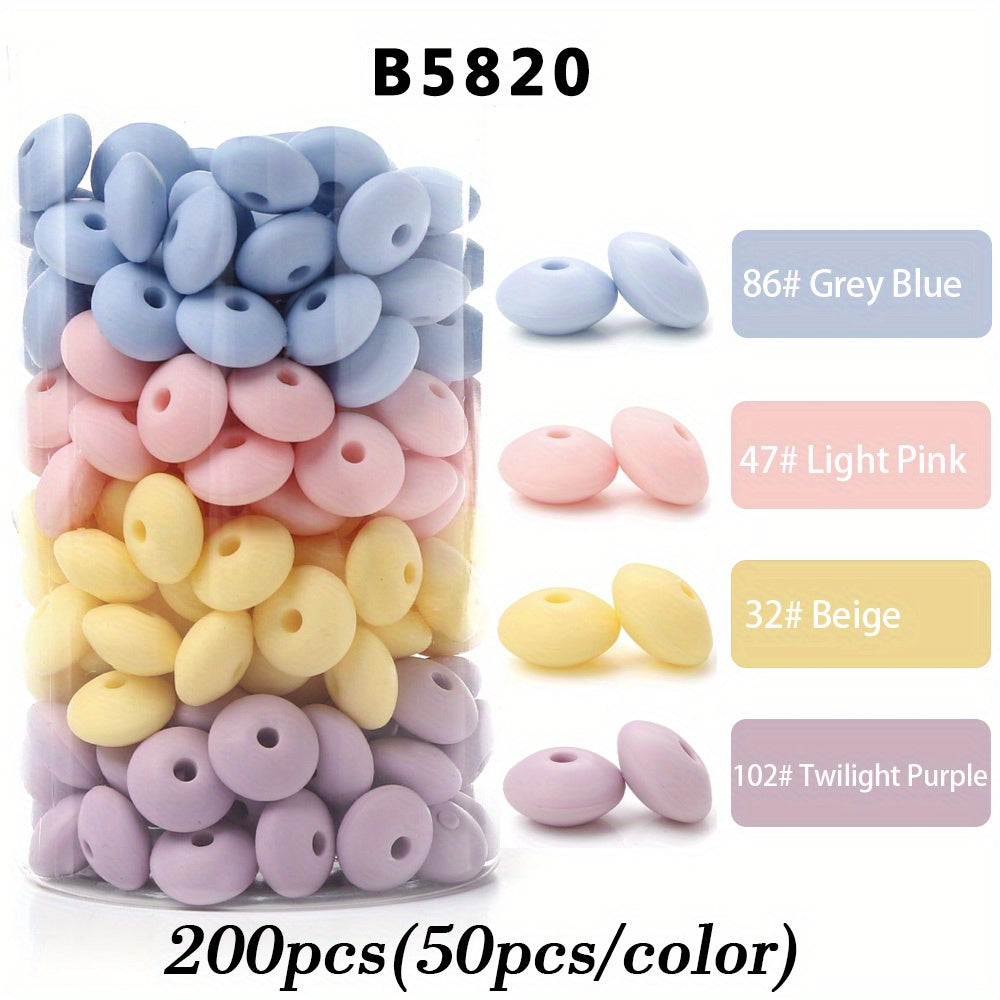 Colorful Acrylic Round Spacer Beads