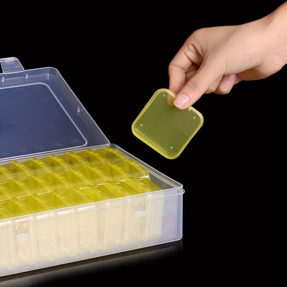 Transparent Beads Storage Box Set