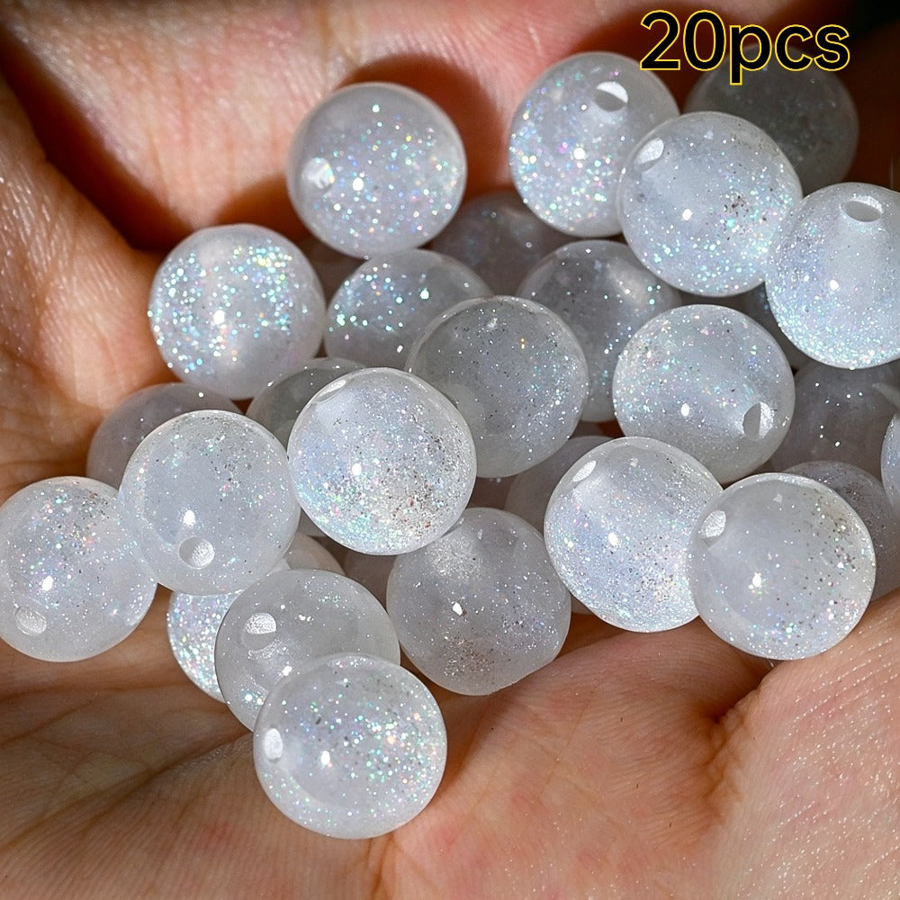 Starry Sky Glitter Beads