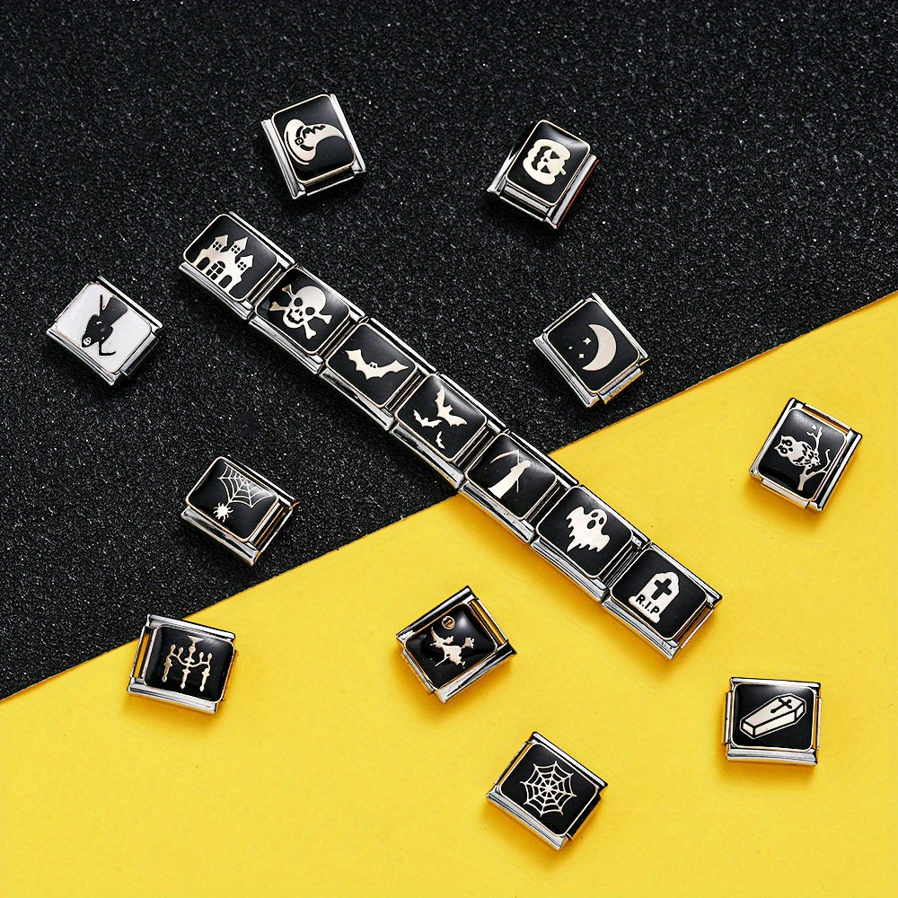 Halloween Themed Alloy Beads