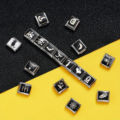 Halloween Themed Alloy Beads