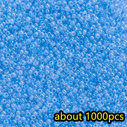 Bohemia Style Big Hole Acrylic Spacer Beads