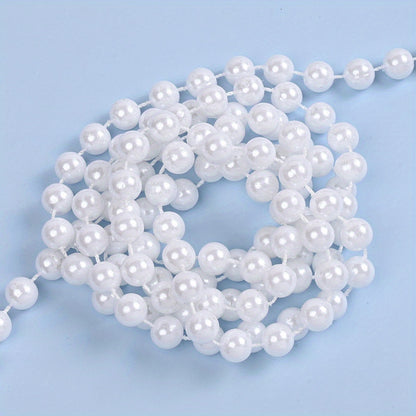 Ivory White Imitation Pearl Round Beads