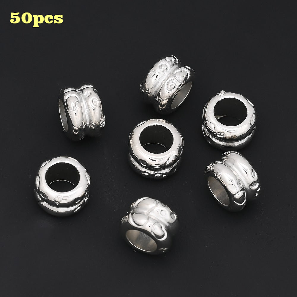 Double Layer Cylinder Spacer Beads