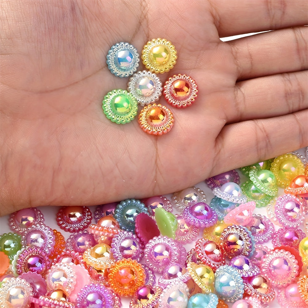 Mix Color Square Cube Acrylic Spacer Beads
