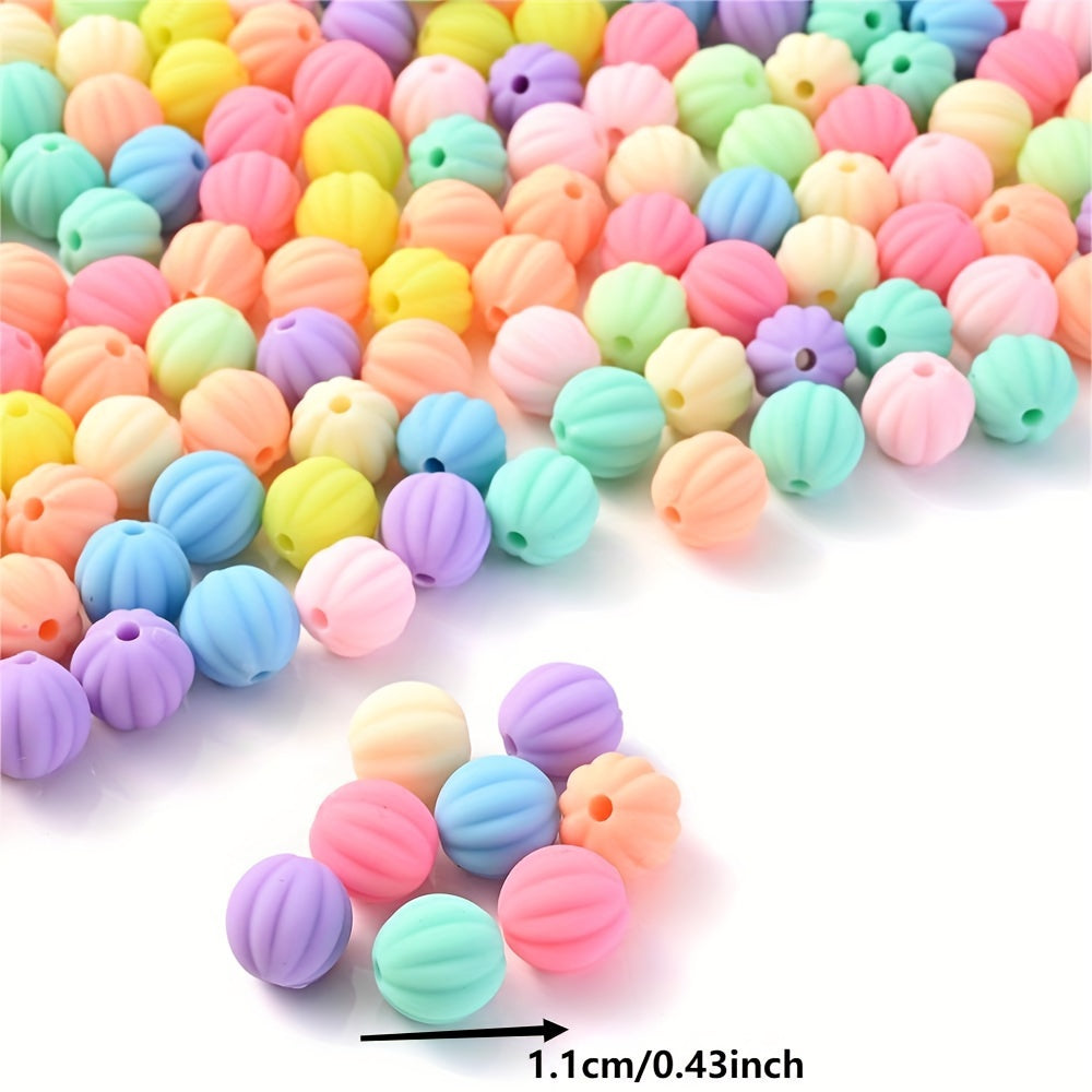 20-Piece Colorful Acrylic Various Shapes Imitation Stone Spacer Beads