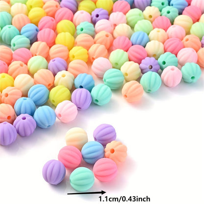 20-Piece Colorful Acrylic Various Shapes Imitation Stone Spacer Beads