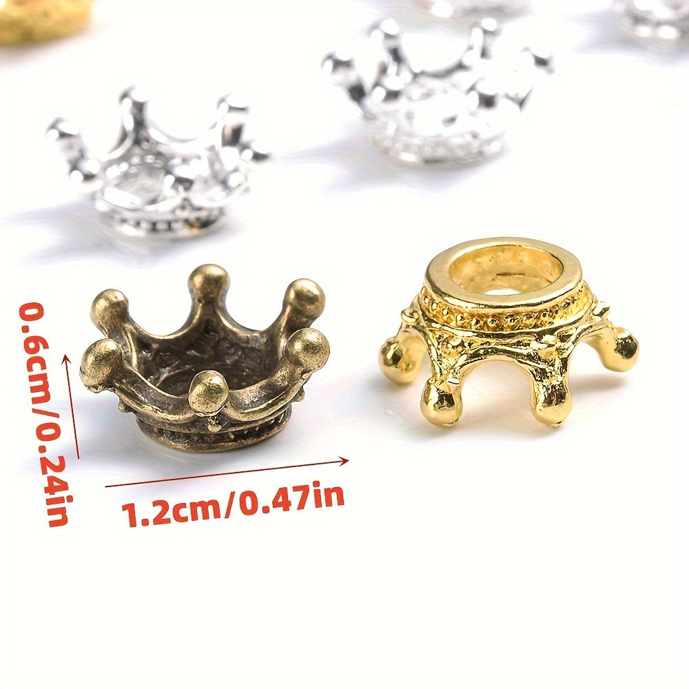 Mix Crown Alloy Beads