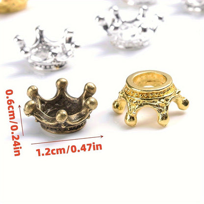 Mix Crown Alloy Beads