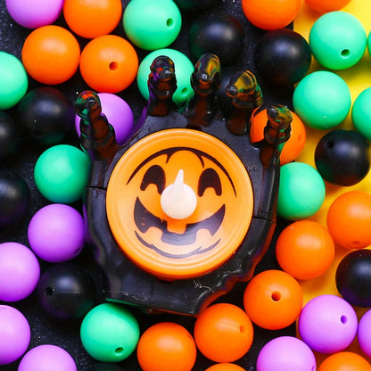 15mm Halloween Round Silicone Beads