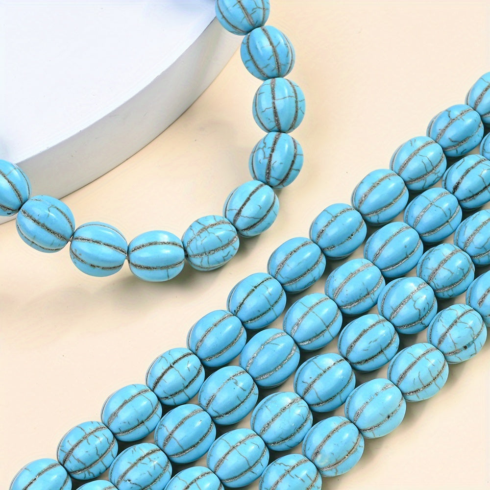 12mm Turquoise Watermelon Stone Beads