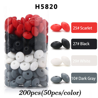 Colorful Acrylic Round Spacer Beads