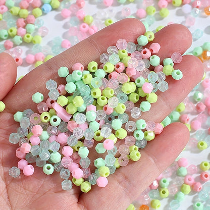 Wave Rondelle Colorful Spacer Beads