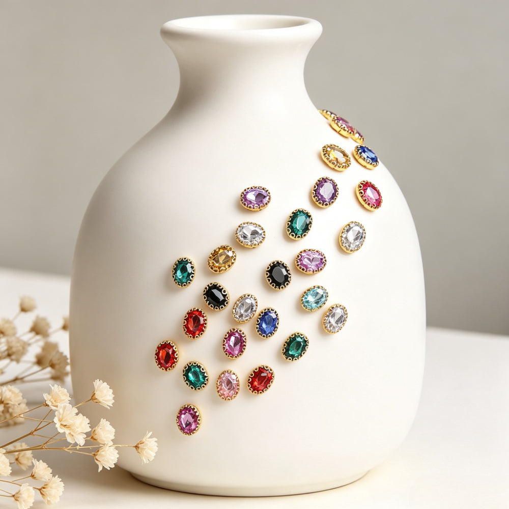 1000pcs Mini Rhinestone Flatback Beads