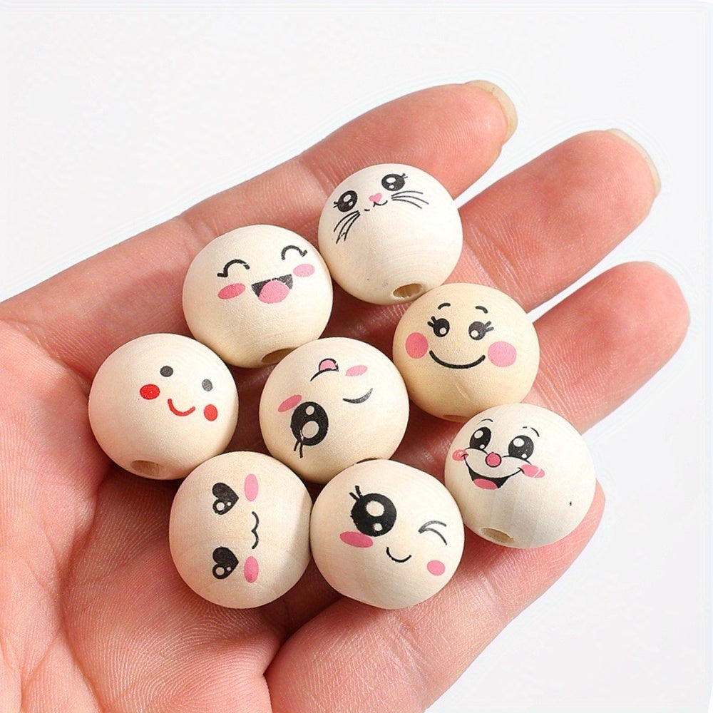 Mix Gradient Acrylic Beads Without Hole