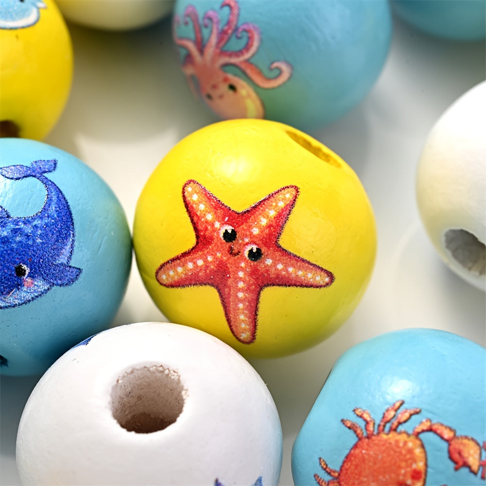 Christmas Themed Silicone Round Abacus Spacer Beads