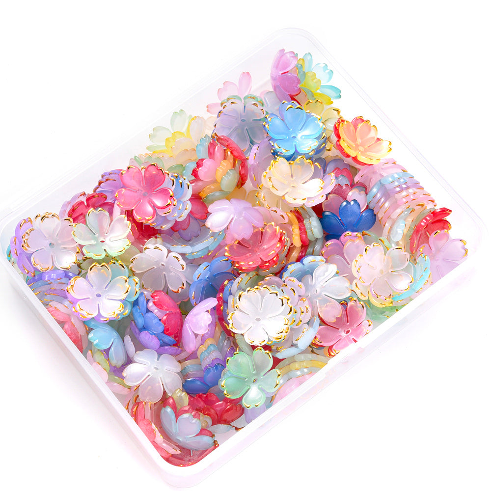 15mm Assorted Big Round Silicone Focal Beads