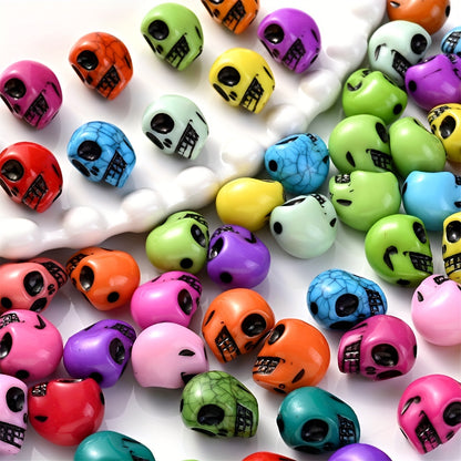 Multicolor Matte Double Layer Star Acrylic Spacer Beads